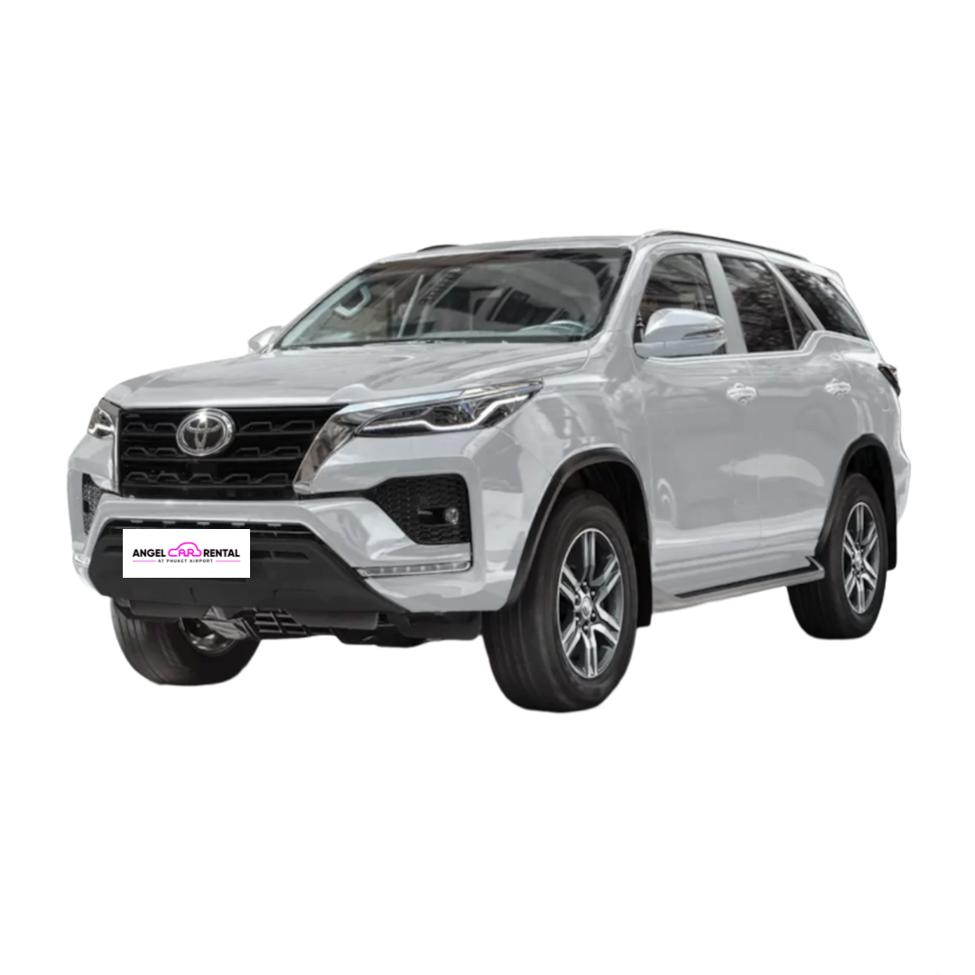 toyota fortuner for rent at phuket airport