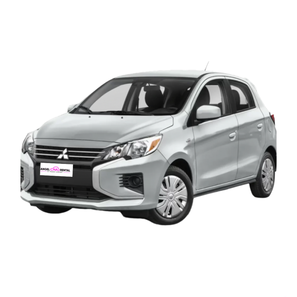 mitsubishi mirage for rent at phuket airport
